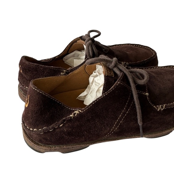 Olukai Ohana Mens Slip On Shoes 9 Casual Brown Comfort Suede Leather Casual - Picture 4 of 9